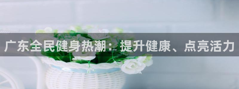 尊龙官网手机版下载：广东全民健身热潮：提升健康、点亮活力